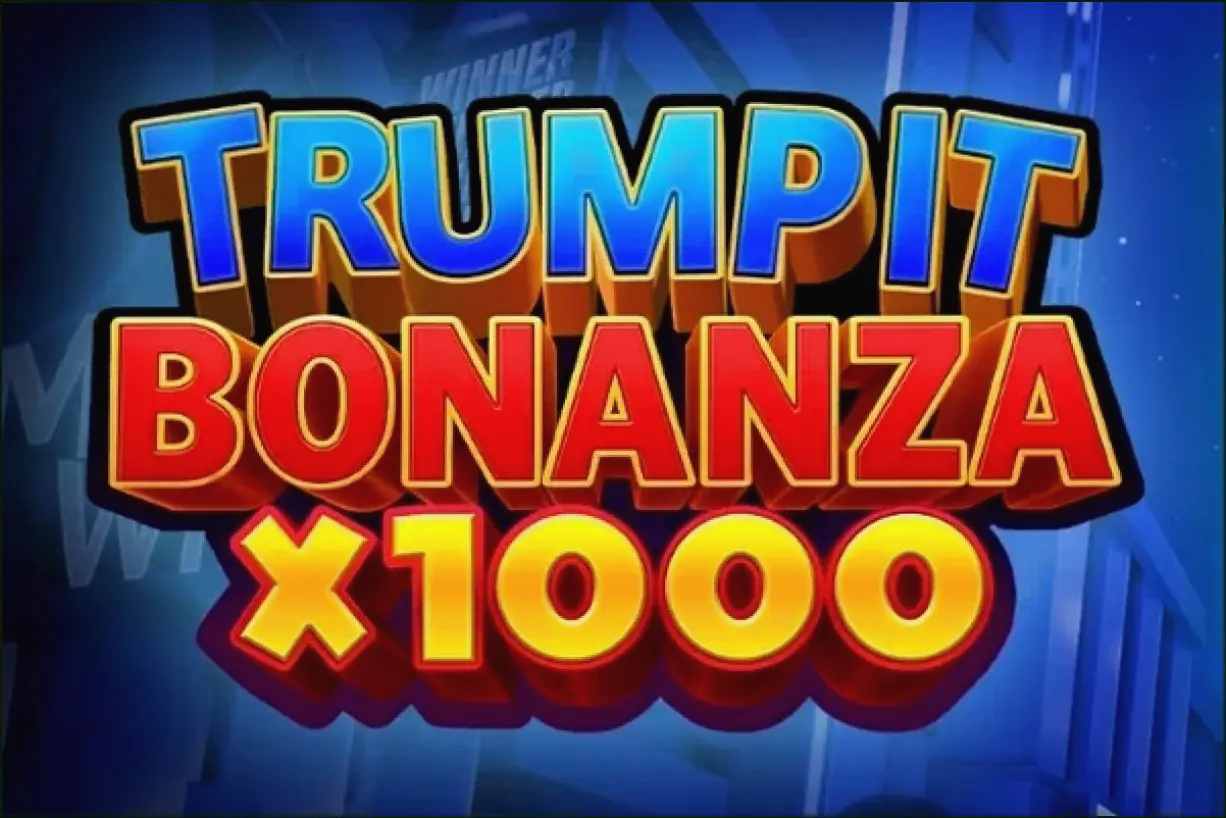 Trump It Bonanza x1000 demo start screen